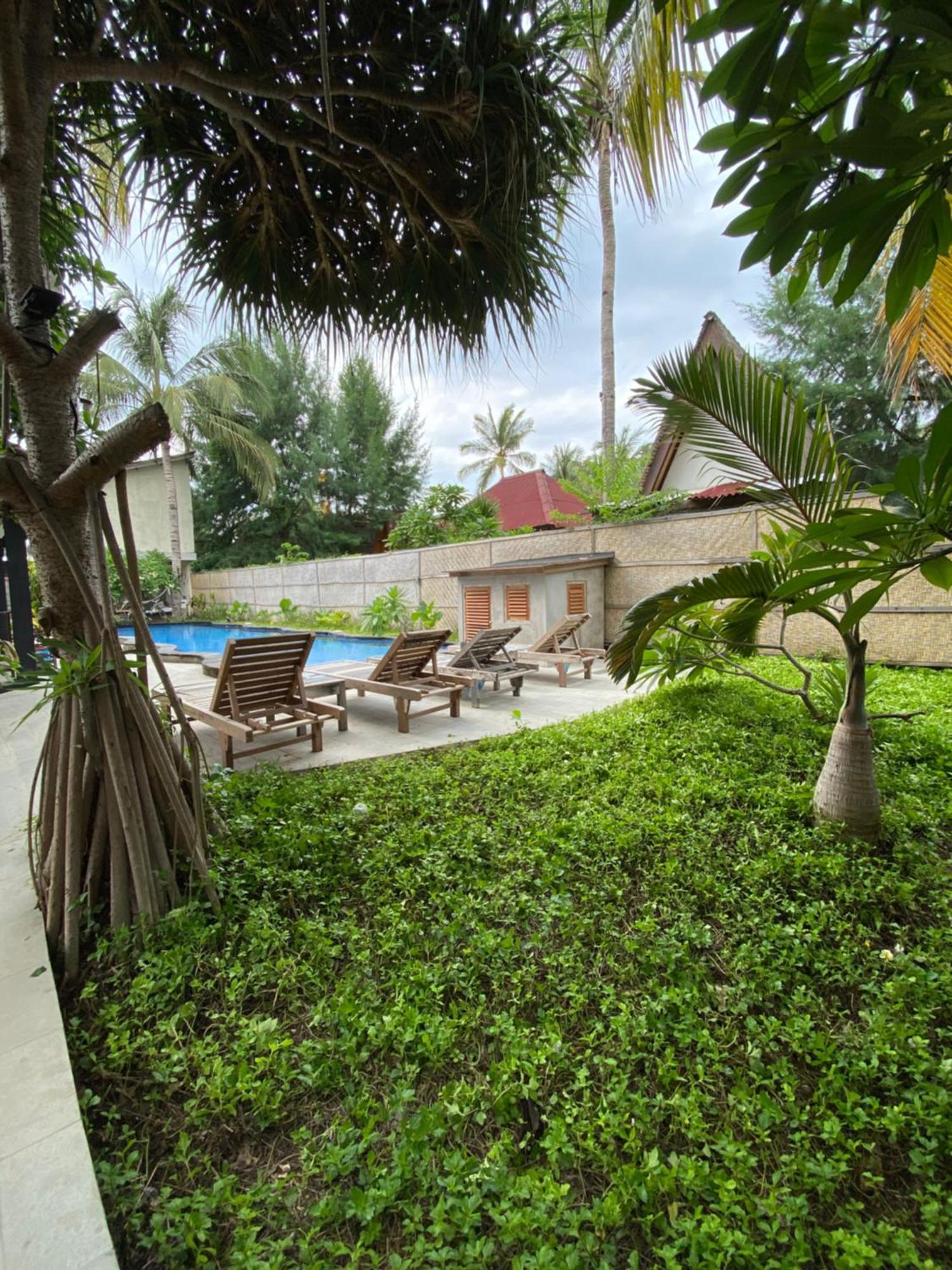 Sama Sama Bungalows Gili Trawangan Esterno foto