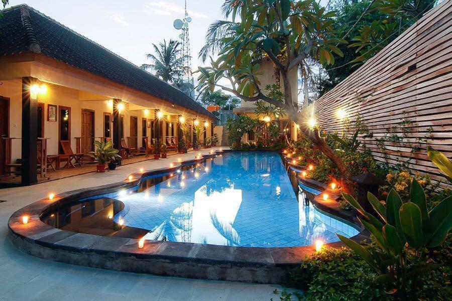 Sama Sama Bungalows Gili Trawangan Esterno foto